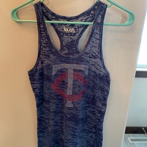 Minnesota Twins burnout tank top